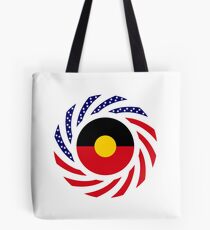Australian Aboriginal American Multinational Patriot Flag Series Tote Bag