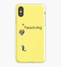 parachuting iPhone Case