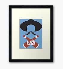 Hot Sauce Bandito Funny Geek Nerd Framed Print