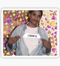Obama wholesome Sticker