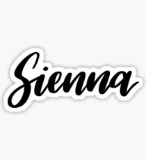 Sienna Sticker