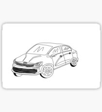 My Friends' Cars - Kia Rio Sticker