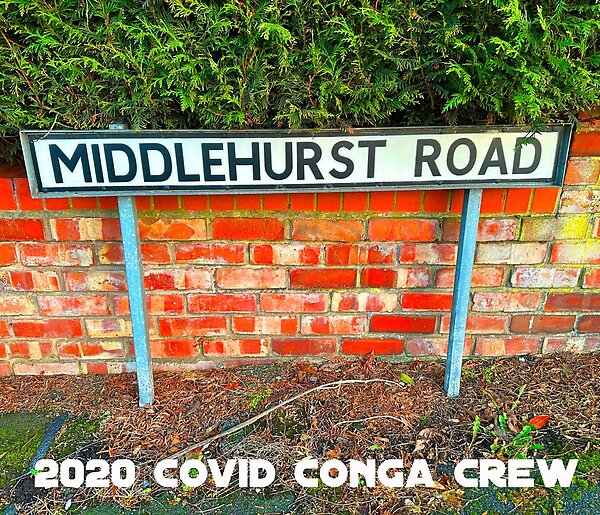 Middlehurst Road Grappenhall, Conga Crew, Warrington, Cheshire, UK