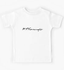 Signature of H. P. Lovecraft Kids Tee