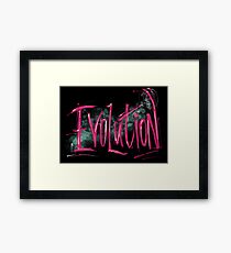 Evolution Framed Print