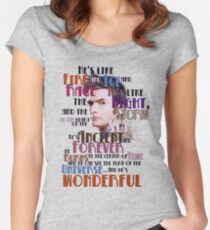 wonderful doctor Women's Fitted Scoop T-Shirt
