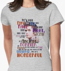 wonderful doctor Women's Fitted T-Shirt