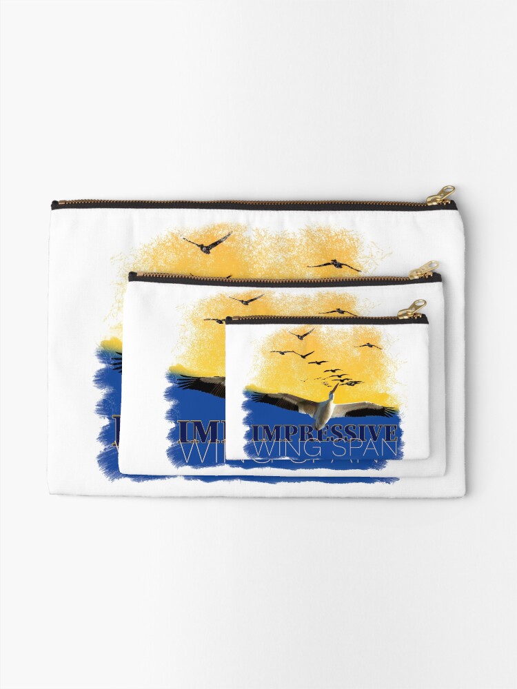 Alternate view of Impressive Wind Span Zipper Pouch