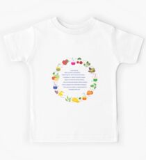 Jar with smoothies and ingredients for smoothie. Kids Tee
