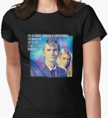 10TH and Rose Women's Fitted T-Shirt