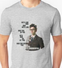 David Tennant - He's wonderful Unisex T-Shirt