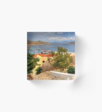 From the Town Hall Steps Acrylic Block