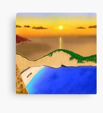 Shipwreck Beach Canvas Print