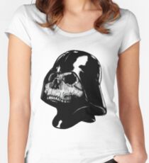 Vader Skull Women's Fitted Scoop T-Shirt