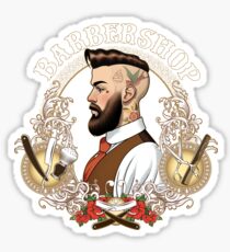 Barber Shop_04 Sticker