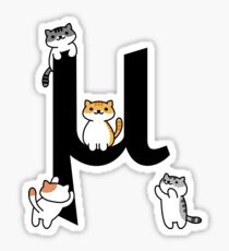 Mu Cats Sticker