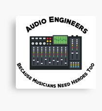 Sound Hero Canvas Print