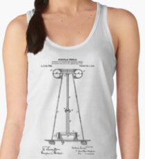 Tesla Coil Patent Black Women's Tank Top