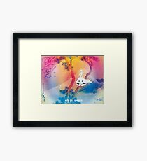 KIDS SEE GHOSTS MERCH Framed Print