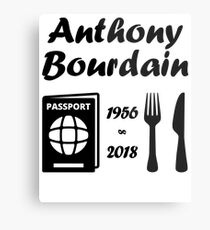 RIP, Anthony Bourdain Metallbild