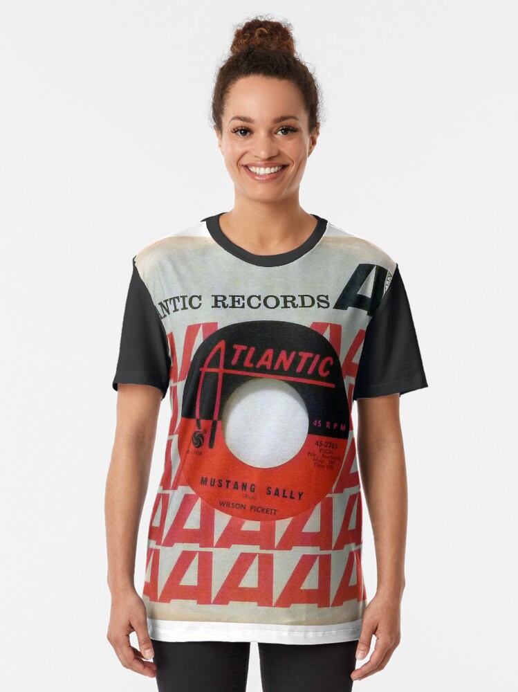 Alternate view of Wilson Pickett, Mustang Sally, Soul, Funk, 45 Graphic T-Shirt