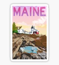 Pemaquid Point Light Sticker