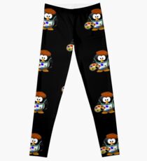 cute penguin Leggings