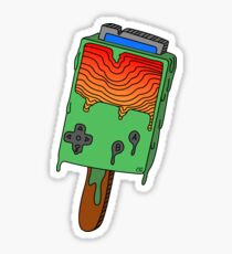Gameboy Popsicle V.1 Sticker