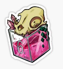 D&D Dice - Sorcerer Sticker