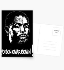Omar Comin' Postcards