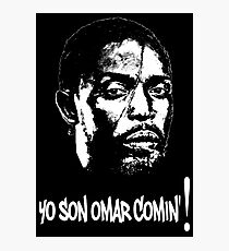 Omar Comin' Photographic Print