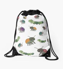 Cute Bugs Drawstring Bag