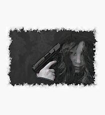 Despair drawn Art Photographic Print