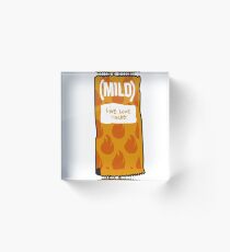 mild sauce Acrylic Block