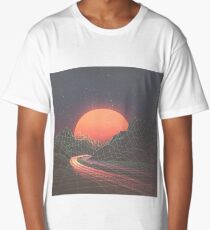 Retro sunset Long T-Shirt