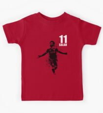 SPORTS ART #THE KING on red Kids T-Shirt