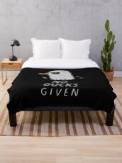 no ducks given Throw Blanket