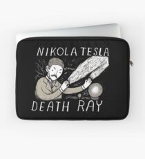 nikola tesla death ray Laptop Sleeve