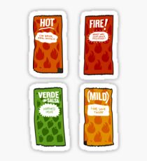 saucy pack Sticker