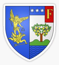 Coat of Arms of Menton, France Sticker
