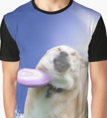 Camiseta gráfica Perro Frisbee, Doggo # 4
