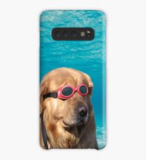 Swimmer Dog Case/Skin for Samsung Galaxy