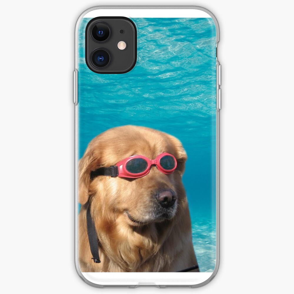Swimmer Dog iPhone Case & Cover