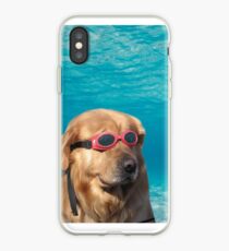 Swimmer Dog iPhone Case