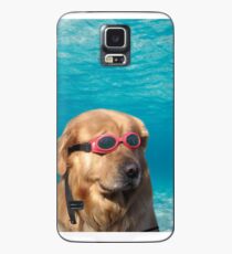 Swimmer Dog Case/Skin for Samsung Galaxy