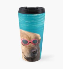 Swimmer Dog Travel Mug