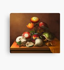 Mario Still Life Canvas Print