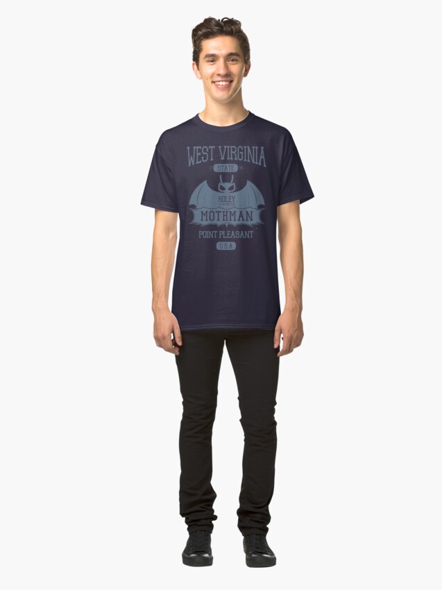 Alternate view of Mothman West Virginia Classic T-Shirt