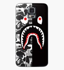bape sark white Case/Skin for Samsung Galaxy