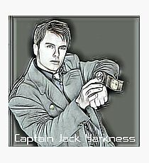 Captain Jack Harkness - Torchwood Photographic Print